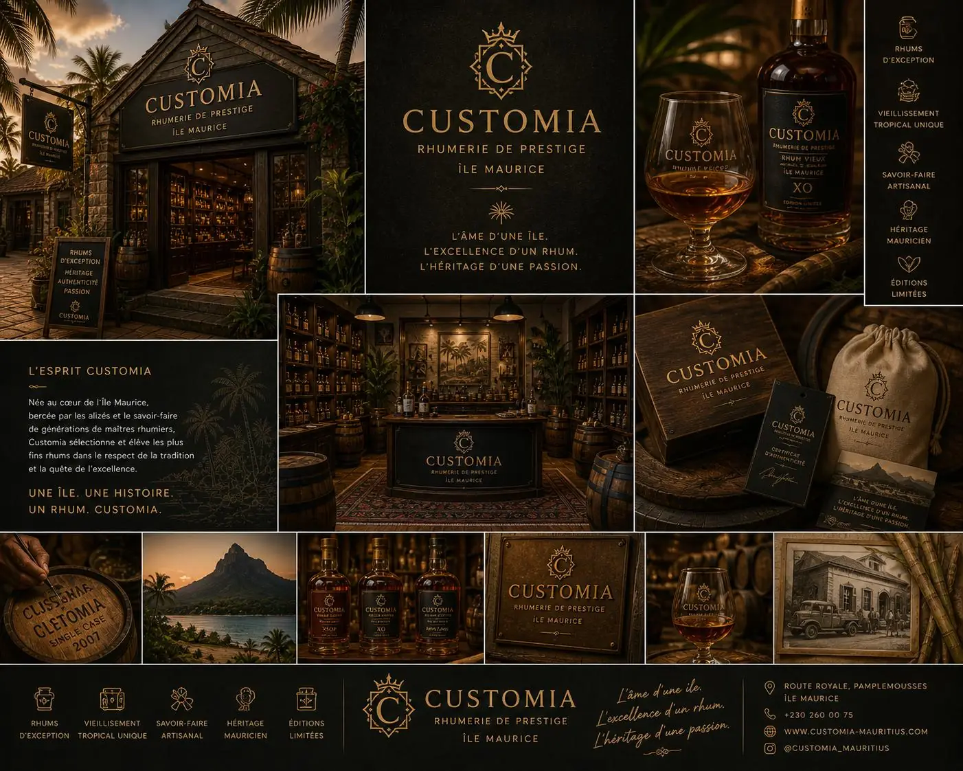 Rhumerie de prestige — Île Maurice, l'excellence d'un rhum