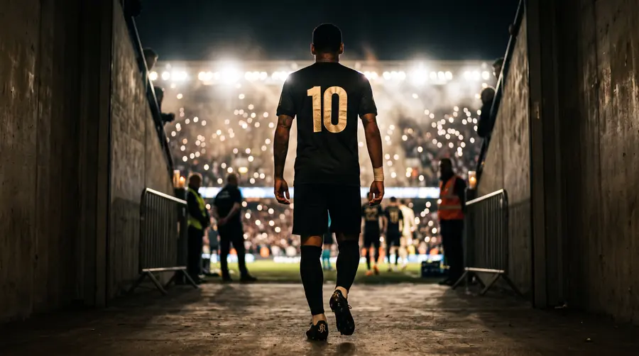 Footballeur — ils regardent le match, vous écrivez l'histoire