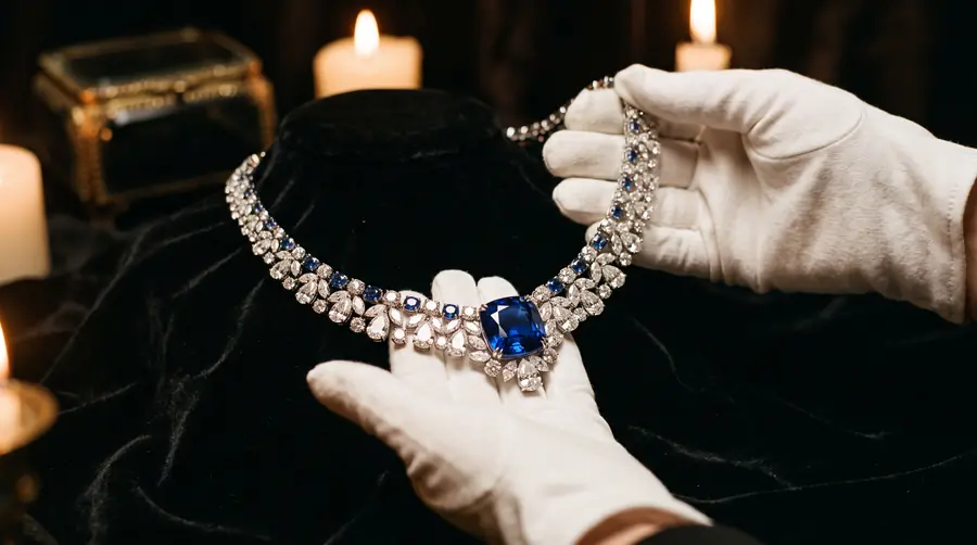 Haute joaillerie — sertissage d'une pièce d'exception